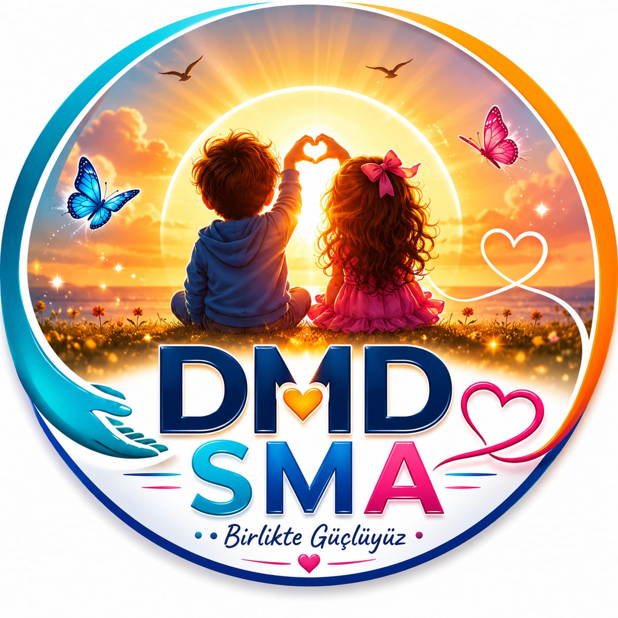 DMD SMA Birlikte Güçlüyüz logosu